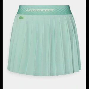 Lacoste Spring Pleated On Court Skirt Mint Green (US 4 / Fr 36)